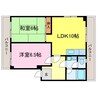 東海道本線<琵琶湖線・JR京都線>/石山駅 バス:10分:停歩8分 3階 築32年 2LDKの間取り