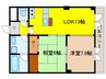 東海道本線<琵琶湖線・JR京都線>/瀬田駅 徒歩24分 2階 築34年 2LDKの間取り