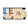 東海道本線<琵琶湖線・JR京都線>/瀬田駅 徒歩24分 5階 築35年 1Kの間取り