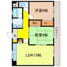東海道本線<琵琶湖線・JR京都線>/石山駅 徒歩15分 5階 築24年 2LDKの間取り
