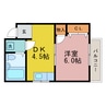 セーターハイツ 1DKの間取り