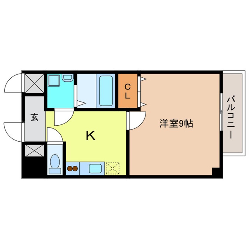 間取図 CITY　SPIRE浜大津駅前