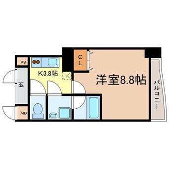 間取図 CITY　SPIRE浜大津駅前