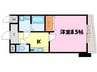 CITY　SPIRE浜大津駅前 1Kの間取り