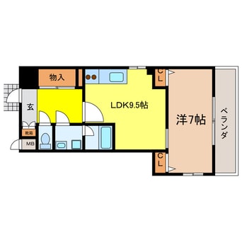 間取図 CITY　SPIRE浜大津駅前