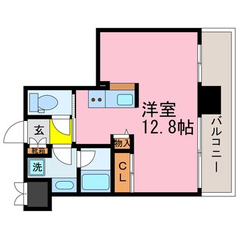 間取図 東海道本線<琵琶湖線・JR京都線>/膳所駅 徒歩12分 2階 築16年