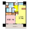 東海道本線<琵琶湖線・JR京都線>/膳所駅 徒歩12分 9階 築17年 1LDKの間取り