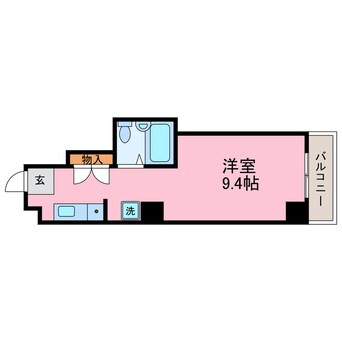 間取図 東海道本線<琵琶湖線・JR京都線>/大津駅 徒歩10分 5階 築31年