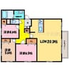 東海道本線<琵琶湖線・JR京都線>/膳所駅 徒歩11分 1階 築16年 3LDKの間取り