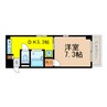 東海道本線<琵琶湖線・JR京都線>/石山駅 徒歩8分 4階 築32年 1DKの間取り