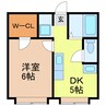東海道本線<琵琶湖線・JR京都線>/石山駅 バス:15分:停歩3分 1階 築35年 1DKの間取り