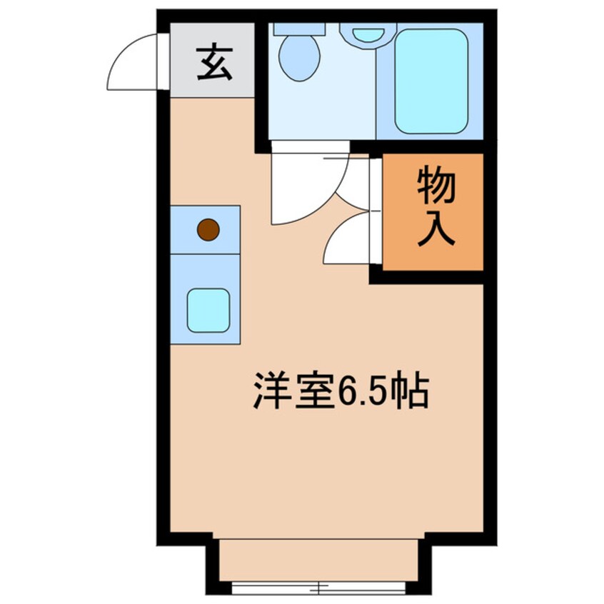 間取図 東海道本線<琵琶湖線・JR京都線>/石山駅 バス15分石山幼稚園前下車:停歩3分 2階 築35年