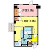東海道本線<琵琶湖線・JR京都線>/石山駅 徒歩2分 8階 築16年 1LDKの間取り