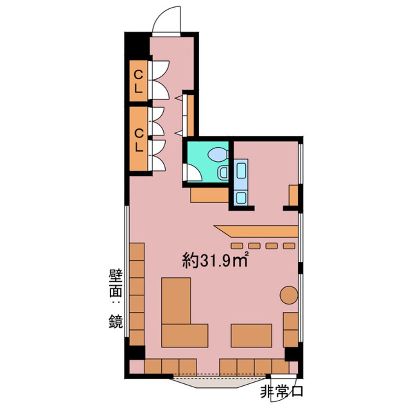 間取図 大津ホワイトビル