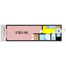 プラティアSETA 1Kの間取り