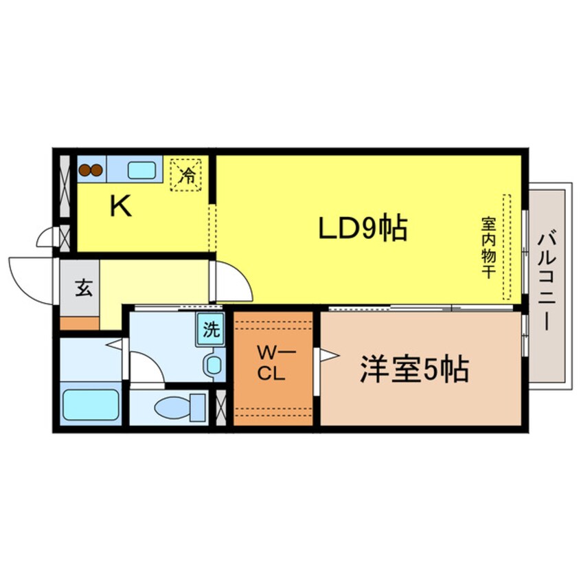 間取図 ユーメイン