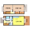 東海道本線<琵琶湖線・JR京都線>/瀬田駅 徒歩6分 1-2階 築17年 2LDKの間取り