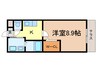 京阪石山坂本線/瓦ケ浜駅 徒歩4分 1階 築16年 1Kの間取り