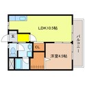 コーポＧＥＮの間取図