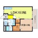 コーポＧＥＮの間取図