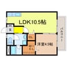 東海道本線<琵琶湖線・JR京都線>/瀬田駅 徒歩15分 2階 築44年 1LDKの間取り