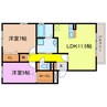 東海道本線<琵琶湖線・JR京都線>/瀬田駅 バス:10分:停歩8分 1階 築17年 2LDKの間取り