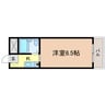 ブエナビスタ大津イースト 1Kの間取り