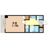 東海道本線<琵琶湖線・JR京都線>/瀬田駅 徒歩6分 8階 築30年 1Kの間取り