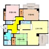 ラスディ瀬田 3LDKの間取り