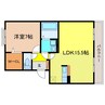 東海道本線<琵琶湖線・JR京都線>/瀬田駅 徒歩15分 3階 築15年 1LDKの間取り