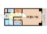 東海道本線<琵琶湖線・JR京都線>/瀬田駅 バス:8分:停歩1分 2階 築29年 1Kの間取り