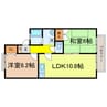 ＲＵＣＡＮＡ 2LDKの間取り