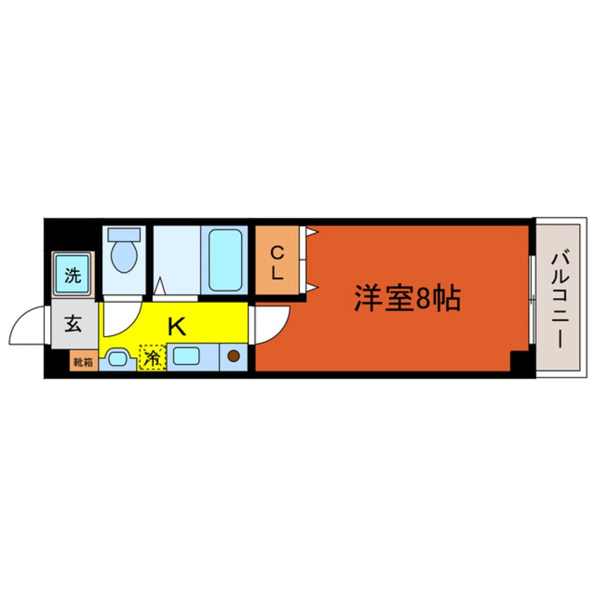 間取図 東海道本線<琵琶湖線・JR京都線>/石山駅 バス10分稲津北口下車:停歩2分 2階 築25年