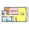 東海道本線<琵琶湖線・JR京都線>/瀬田駅 徒歩25分 3階 築15年 1LDKの間取り