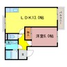 東海道本線<琵琶湖線・JR京都線>/石山駅 バス:15分:停歩3分 2階 築32年 1LDKの間取り