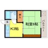 シャルム唐橋 1Kの間取り