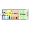 東海道本線<琵琶湖線・JR京都線>/瀬田駅 徒歩17分 1階 築36年 2DKの間取り
