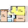 東海道本線<琵琶湖線・JR京都線>/瀬田駅 徒歩16分 3階 築14年 2LDKの間取り