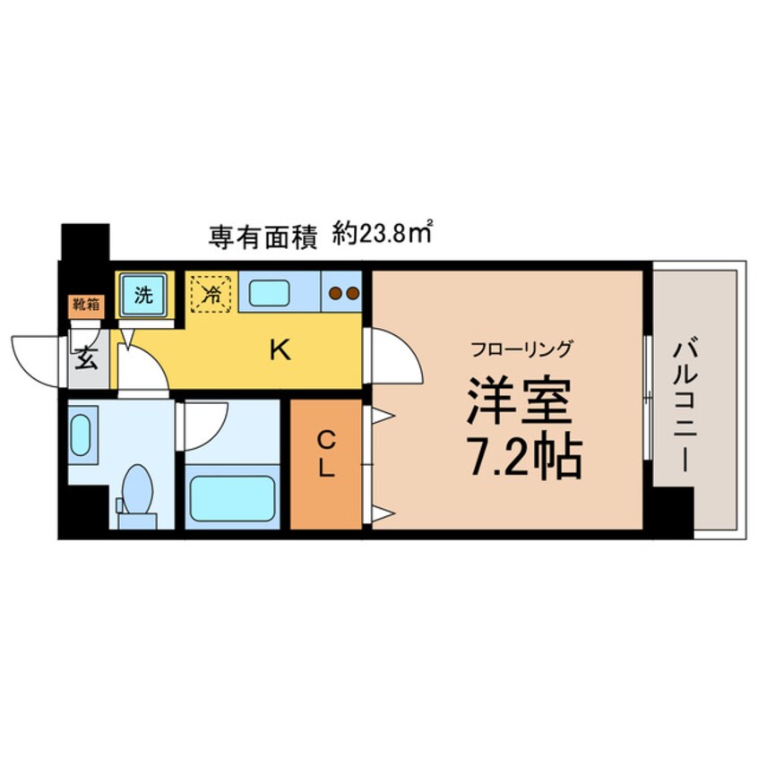 間取図 グランドパレス西大路