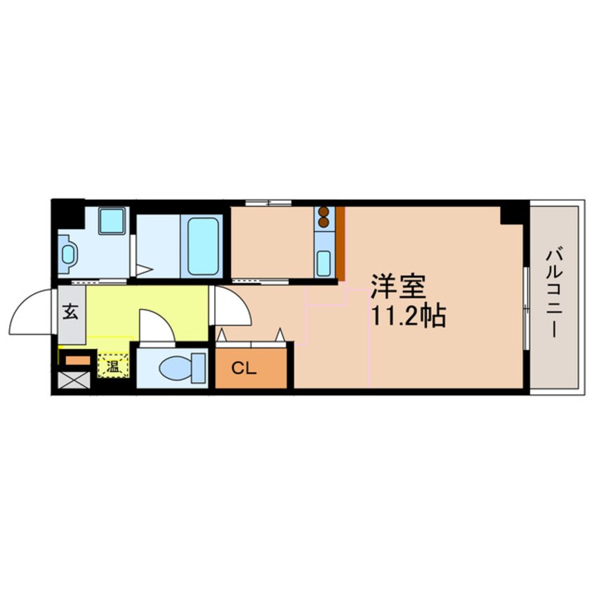 間取図 イクスコート大津駅前