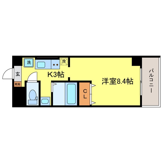 間取り図 東海道本線<琵琶湖線・JR京都線>/石山駅 徒歩6分 5階 築19年