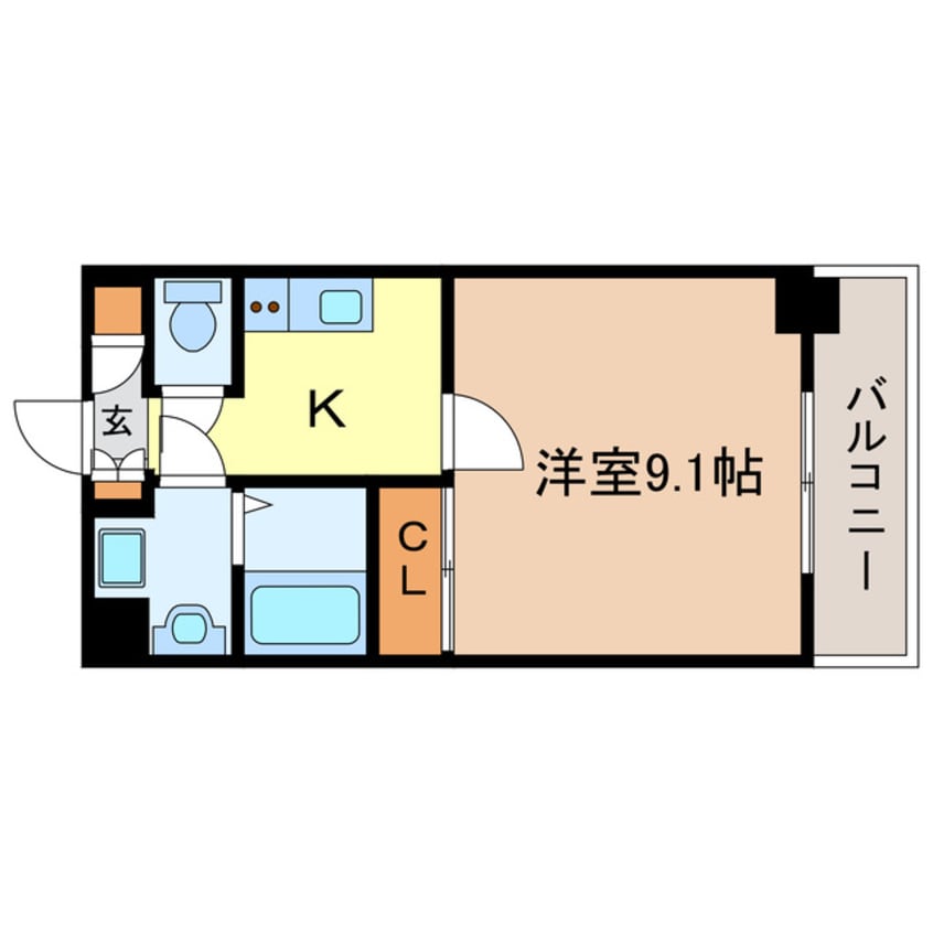 間取図 エンゼルプラザ瀬田駅前