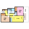 東海道本線<琵琶湖線・JR京都線>/石山駅 バス:10分:停歩2分 1階 築18年 2DKの間取り