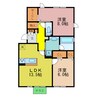 東海道本線<琵琶湖線・JR京都線>/石山駅 徒歩22分 1階 築12年 2LDKの間取り