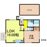東海道本線<琵琶湖線・JR京都線>/瀬田駅 徒歩6分 2階 築12年 1LDKの間取り