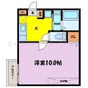 アークリード大津 1Kの間取り