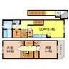 東海道本線<琵琶湖線・JR京都線>/瀬田駅 徒歩17分 2-3階 築12年 2LDKの間取り
