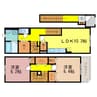 東海道本線<琵琶湖線・JR京都線>/瀬田駅 徒歩17分 2-3階 築12年 2LDKの間取り