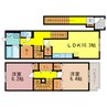 東海道本線<琵琶湖線・JR京都線>/瀬田駅 徒歩17分 2-3階 築12年 2LDKの間取り