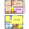 エクセレールＫ 3LDKの間取り